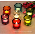 Hot Sales Different Sizes Round Glass Candle Jars Candle Holders